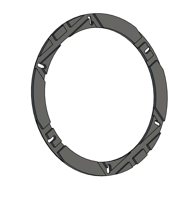 Single Skar SK65MB 6.5" Spacer - Apache 2800