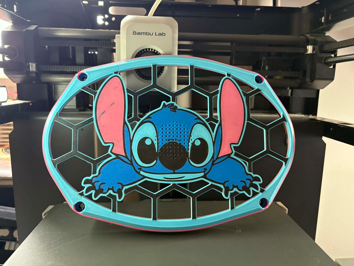 Polk 6x9 - Stitch - Black Bleed Left Side