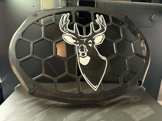 Kicker 6x9 - Deer Head