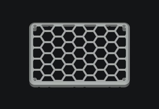 Apache 1800 Full-Face Grill - blank model rendering