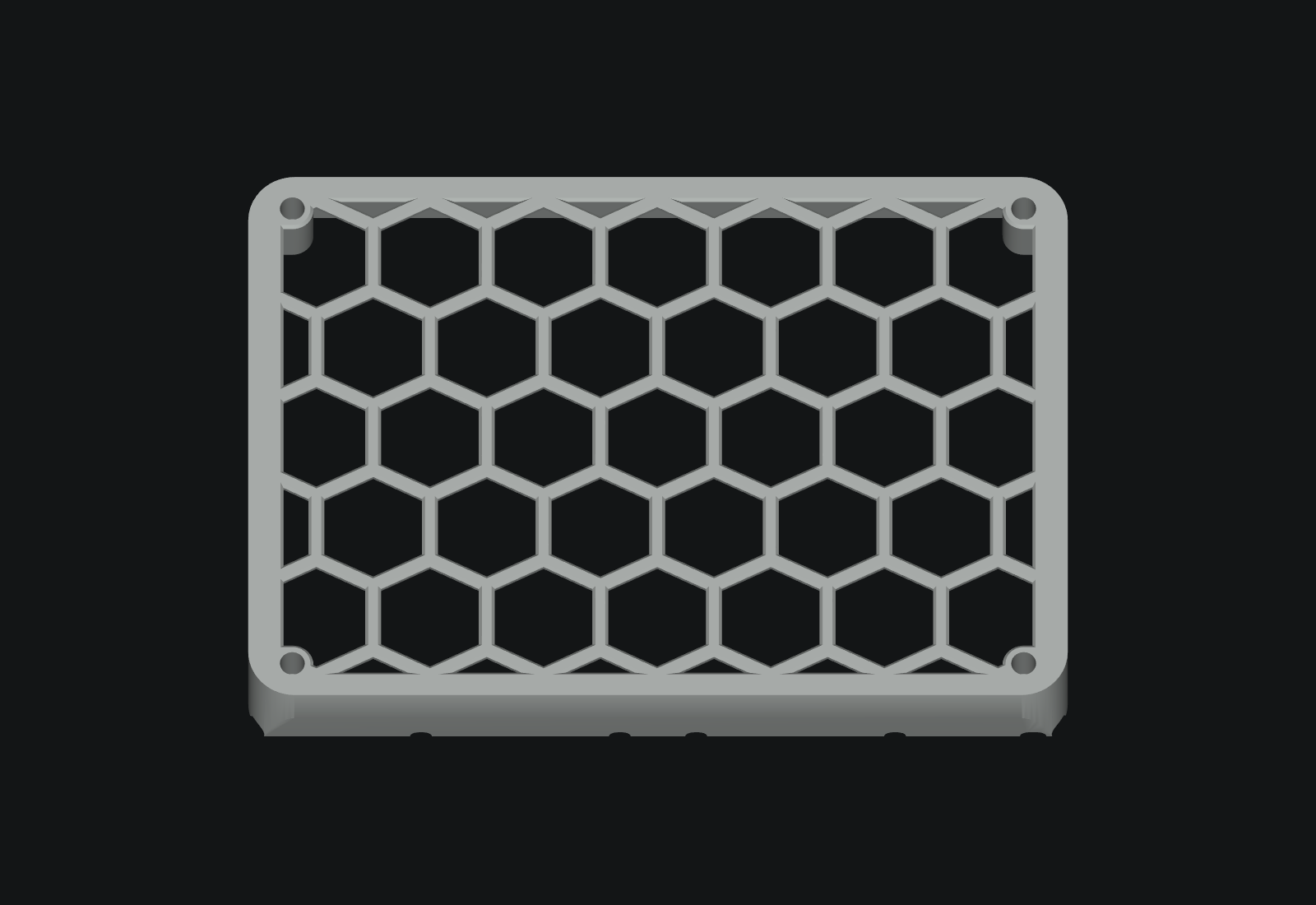 2800 Full-Face grill — blank model rendering